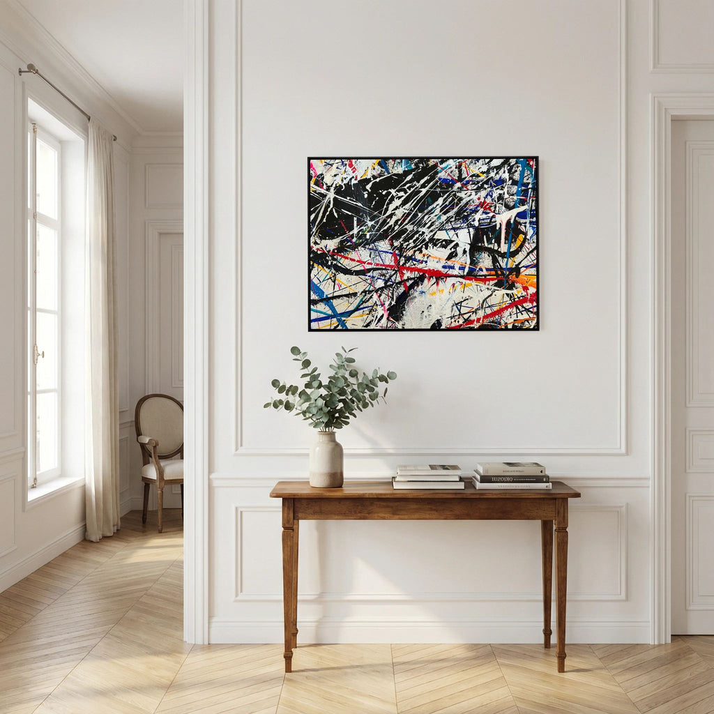 DESTRUCTION  (2024) CANVAS PRINT   