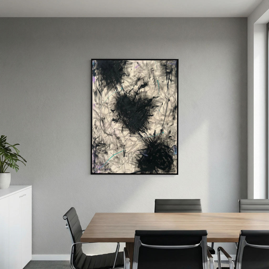 THREE HEARTS (2024) CANVAS PRINT 