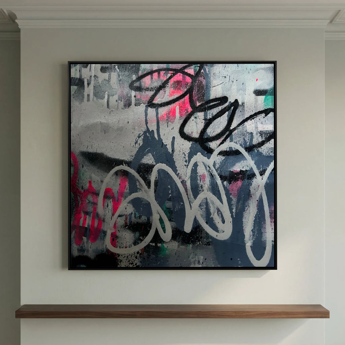 LOVE IN REVERSE PRINT ON CANVAS