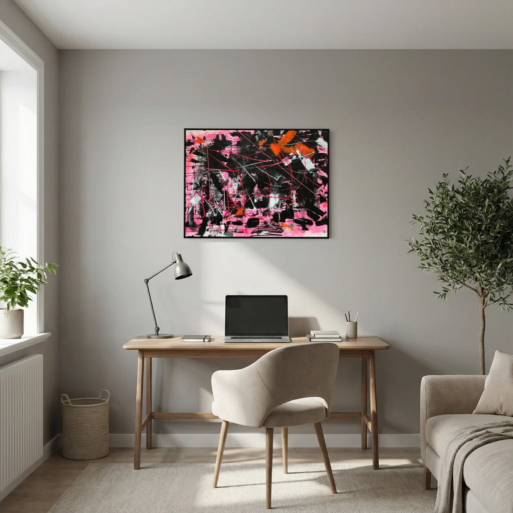BURN A BRIDGE (2024) CANVAS PRINT 