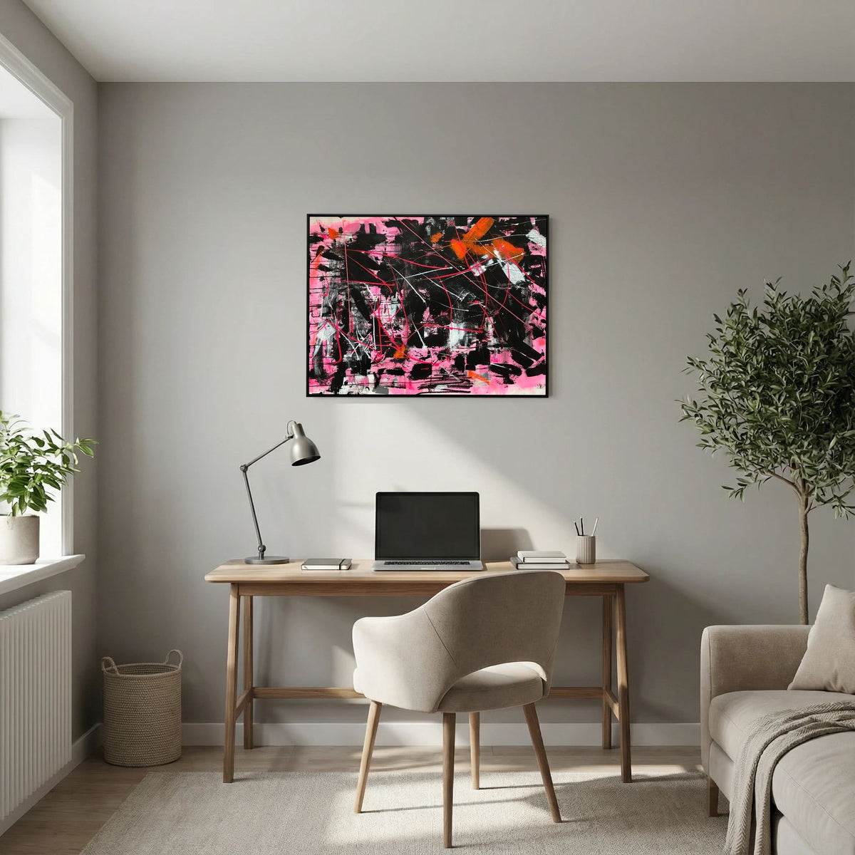 BURN A BRIDGE (2024) CANVAS PRINT 