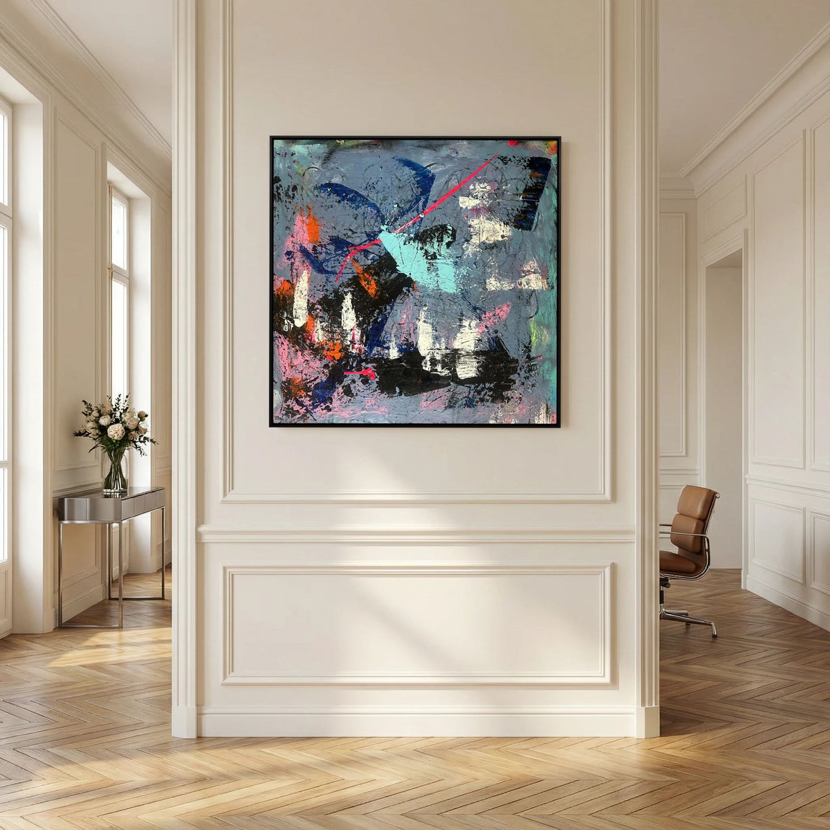 ABSTRACTION (2023) PRINT ON CANVAS   