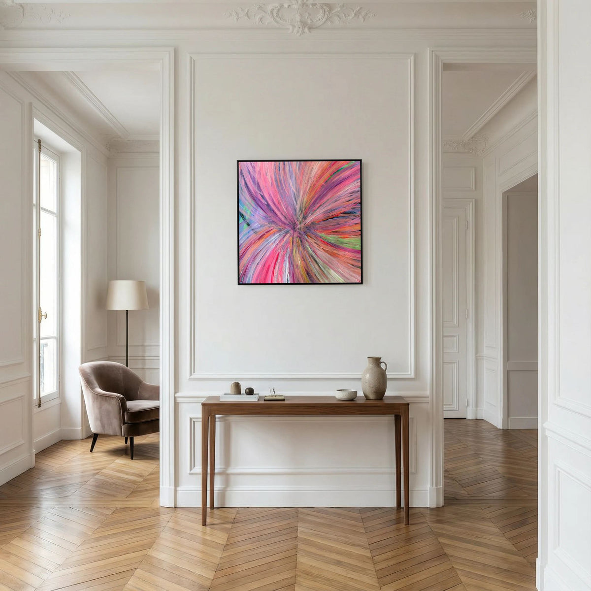FIXATED (2020) PRINT ON CANVAS 