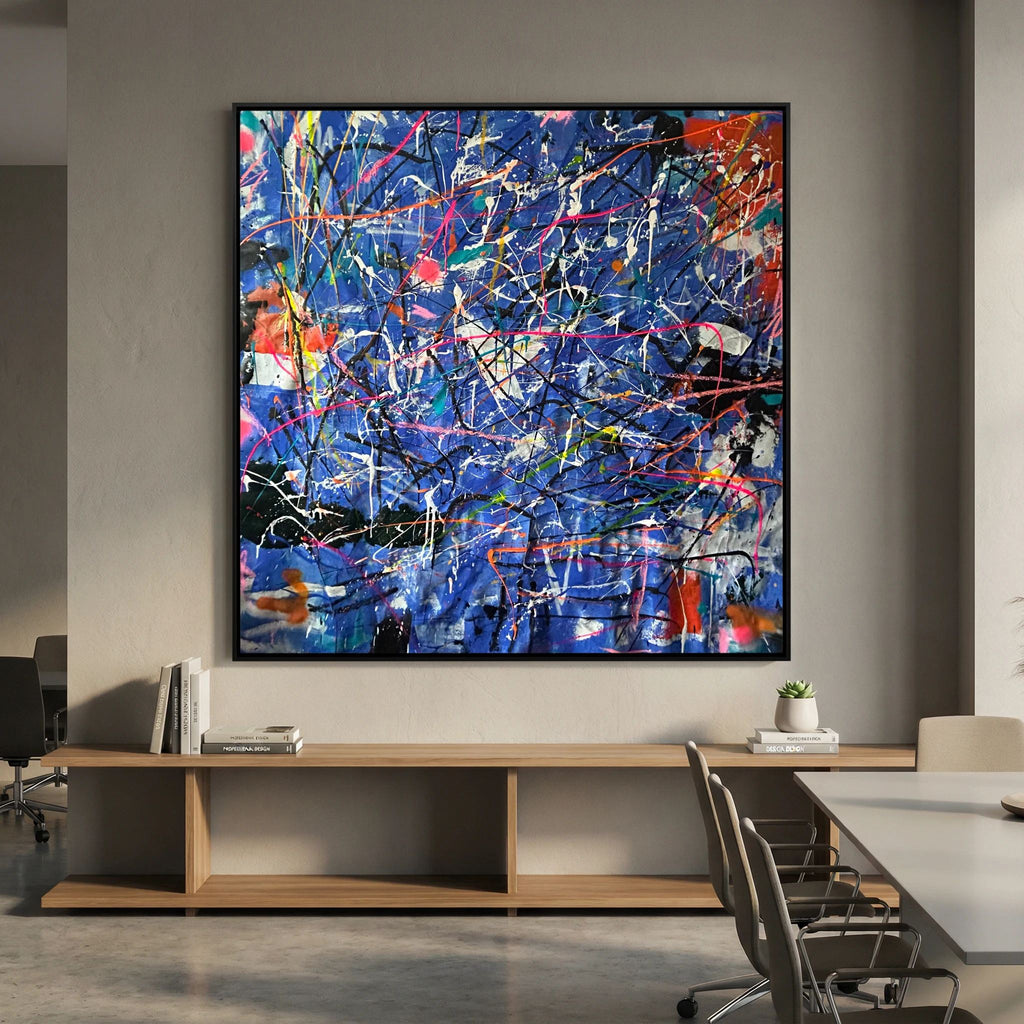 INDIGO (2024) PRINT ON CANVAS    