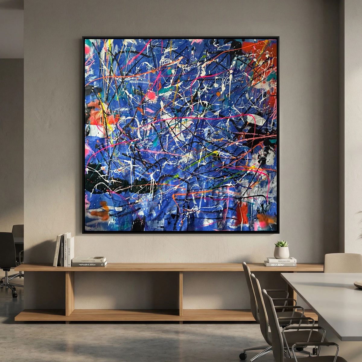 INDIGO (2024) PRINT ON CANVAS    