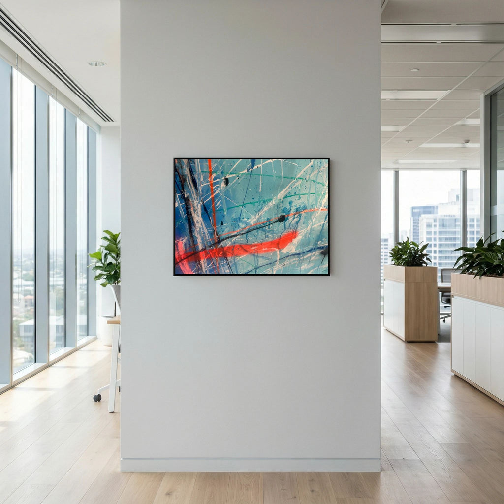  CROSSING PATHS (2024) CANVAS PRINT