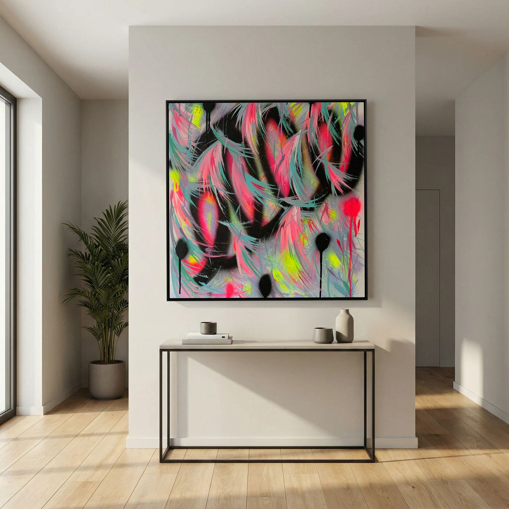 MUTED NOISE (2020) PRINT ON CANVAS  - Copy