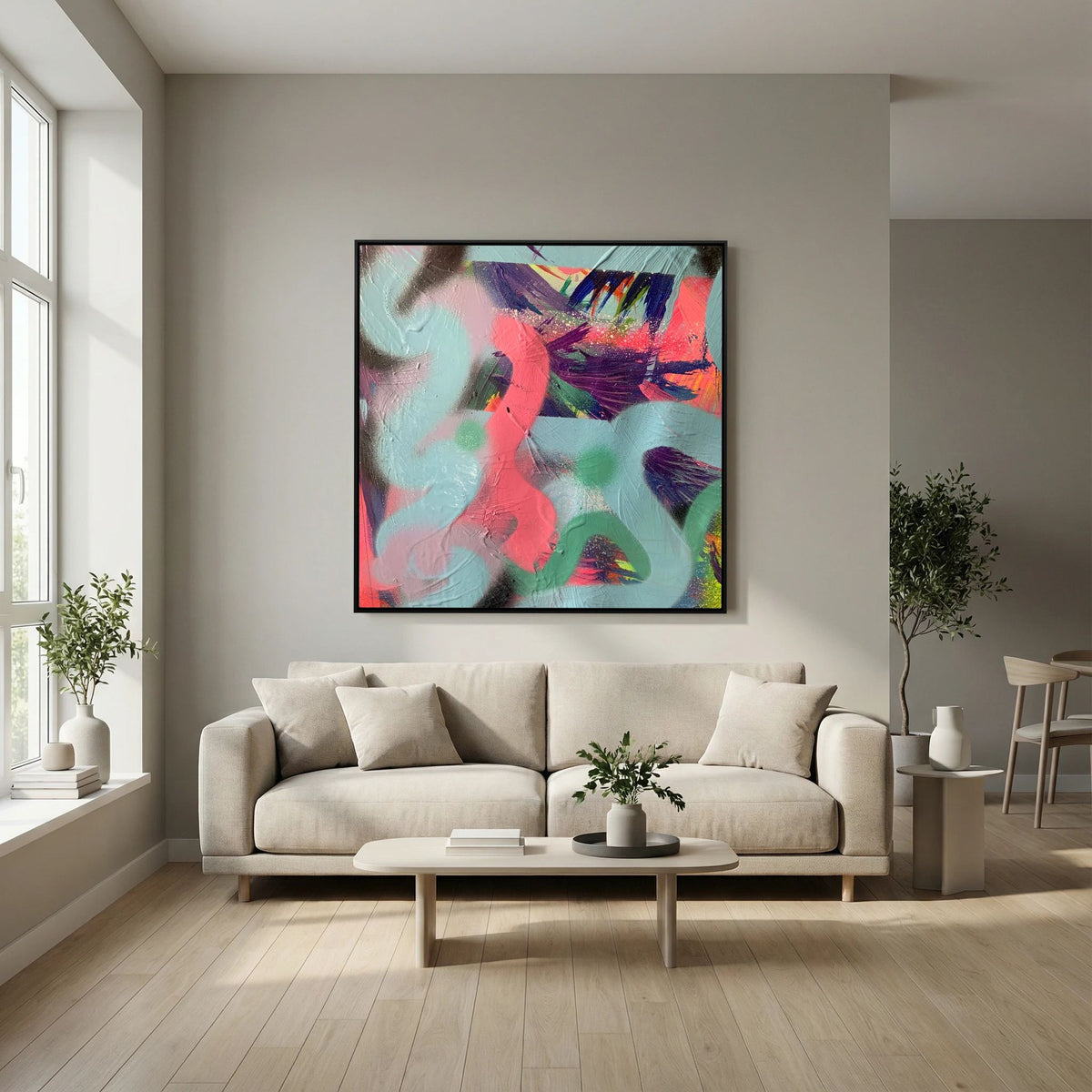 RIFT (2021) PRINT ON CANVAS  