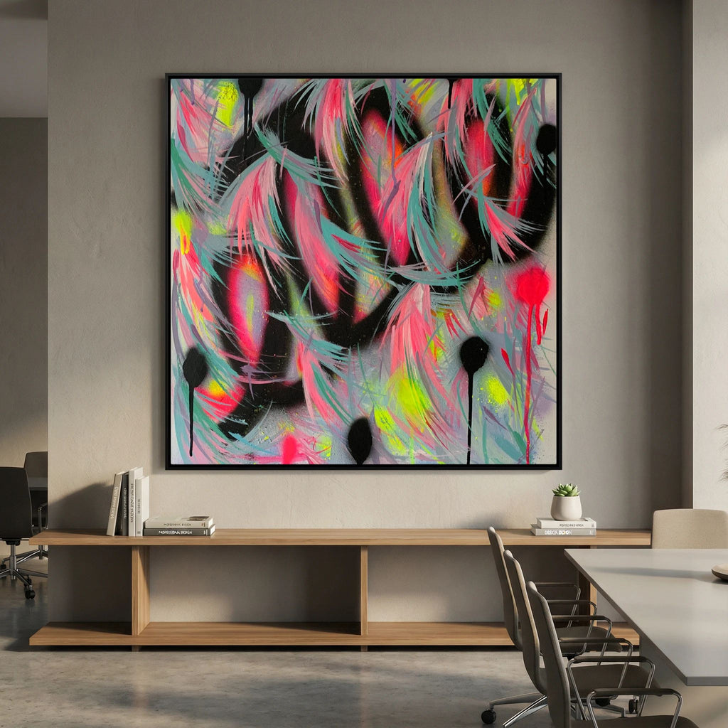 MUTED NOISE (2020) PRINT ON CANVAS  - Copy