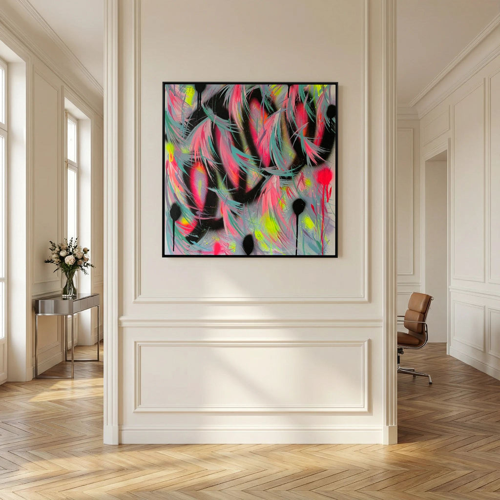 MUTED NOISE (2020) PRINT ON CANVAS  - Copy