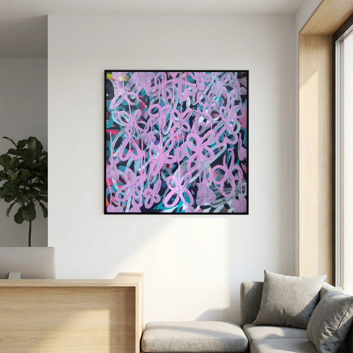 IT STILL BLOOMS (2022) CANVAS PRINT 
