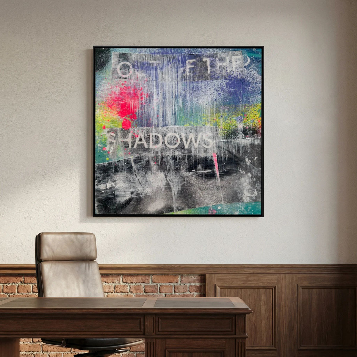 OUT OF THE SHADOWS (2023) CANVAS PRINT
