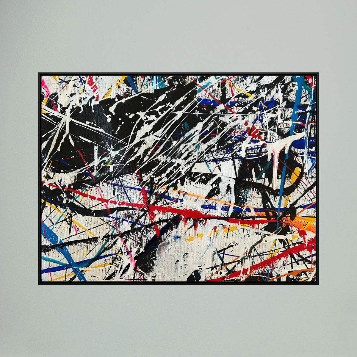 DESTRUCTION  (2024) CANVAS PRINT   