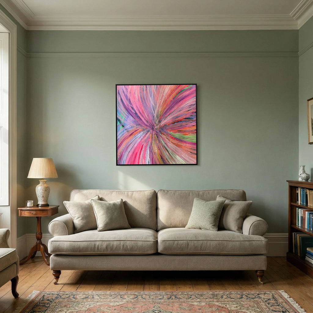 FIXATED (2020) PRINT ON CANVAS 
