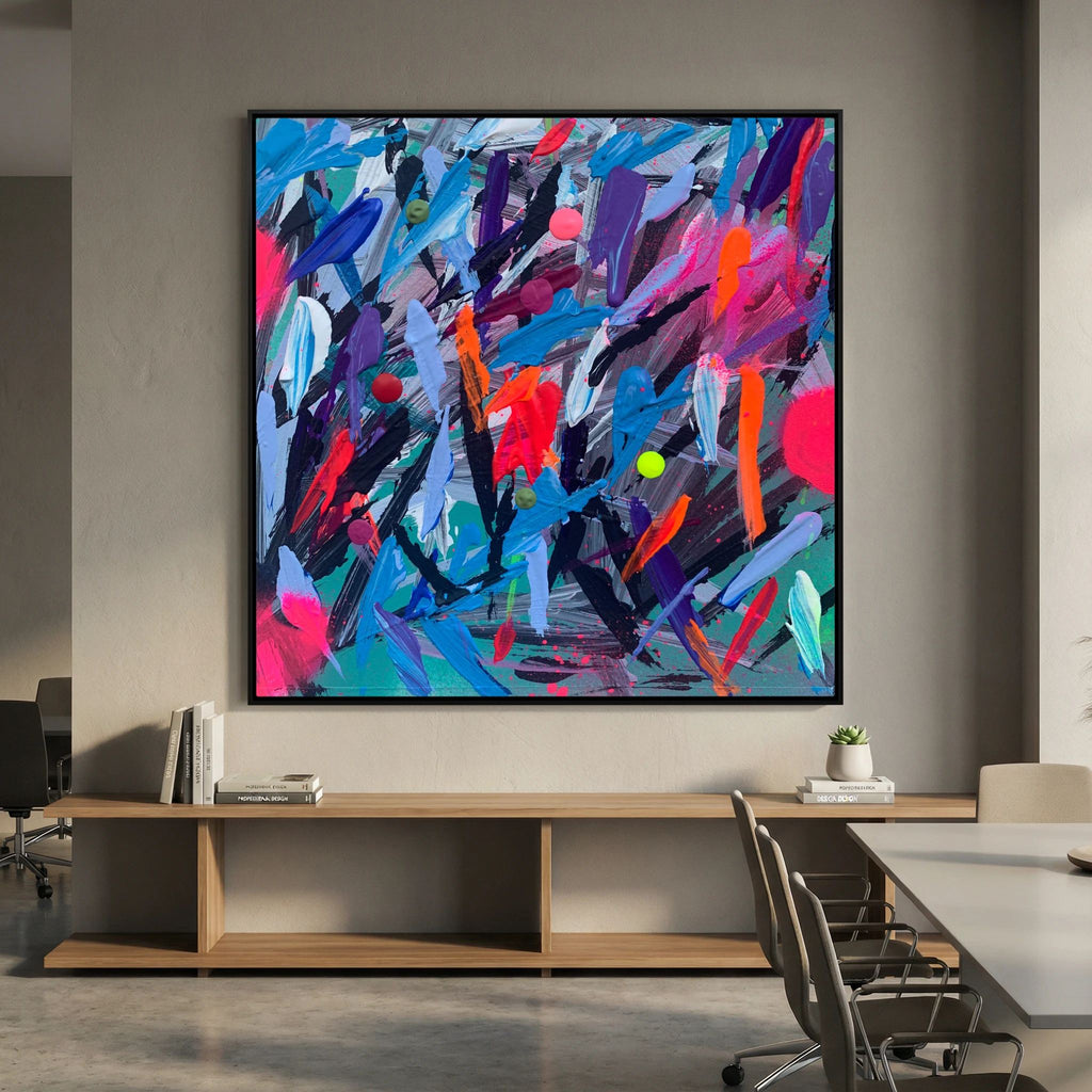 BLUE JAY (2020) PRINT ON CANVAS 