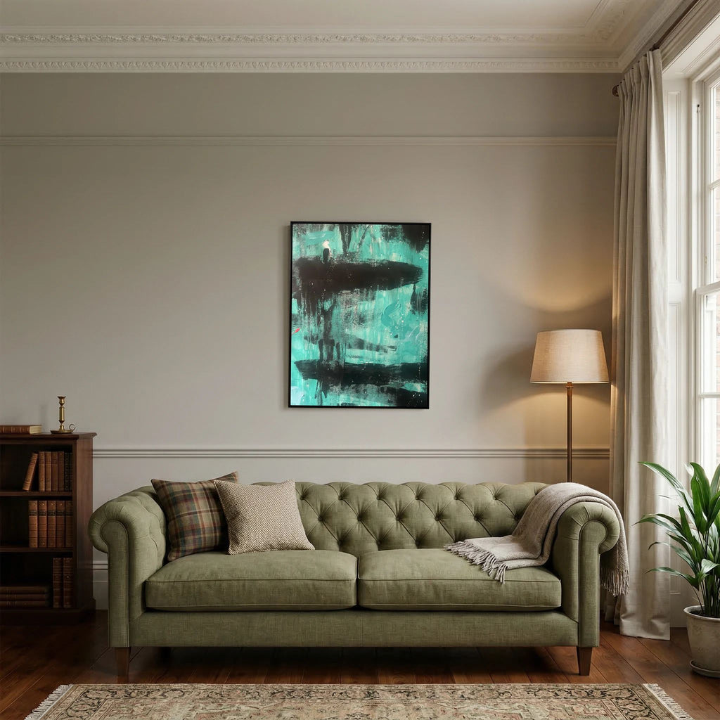 GREEN  (2024) CANVAS PRINT   