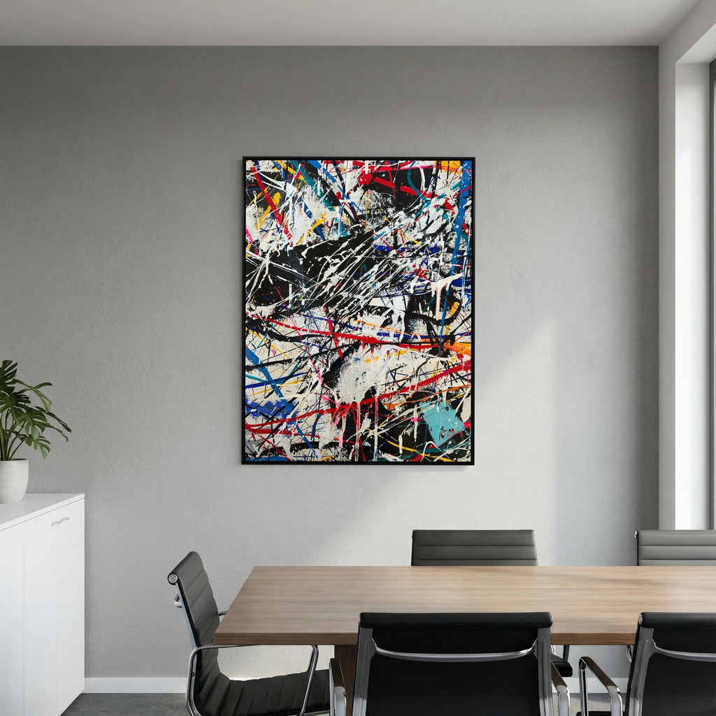 DESTRUCTION  (2024) CANVAS PRINT   