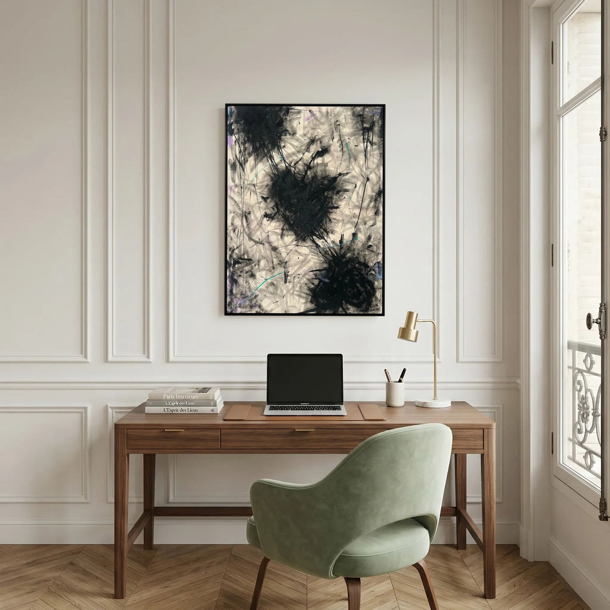 THREE HEARTS (2024) CANVAS PRINT 