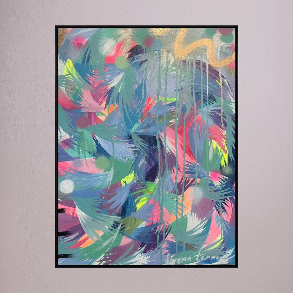 TROPICAL HUES (2021) CANVAS PRINT 