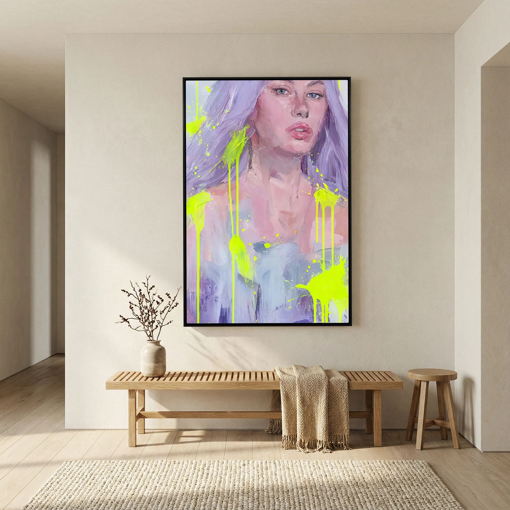 MAYA IN ELECTRIC LILAC