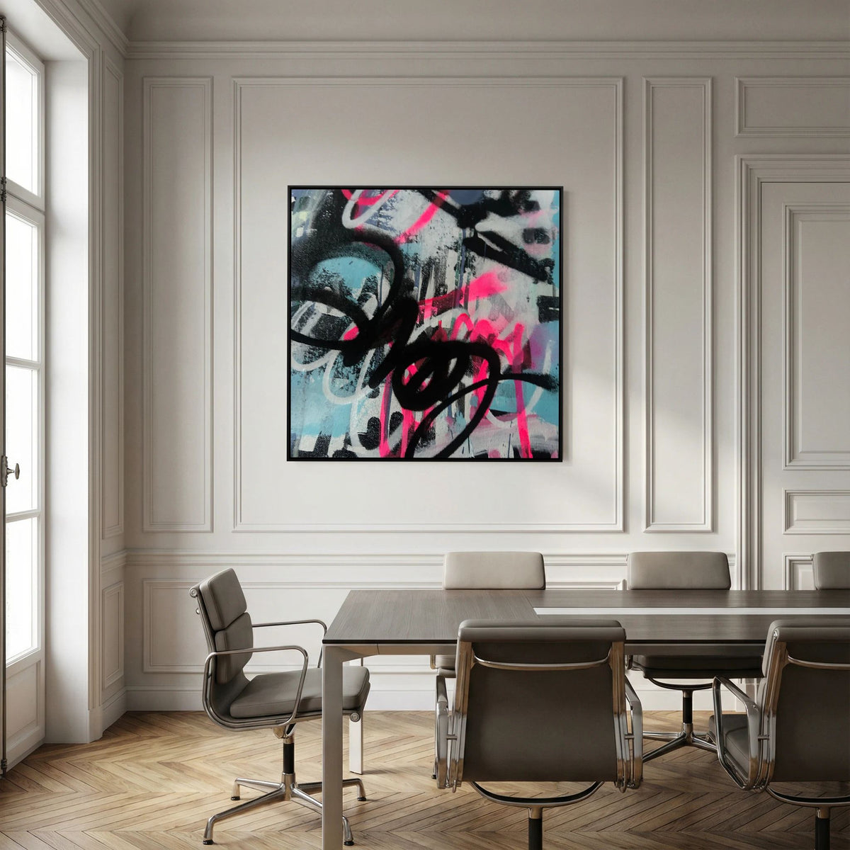 LOVE ON THE CANVAS PRINT ON CANVAS