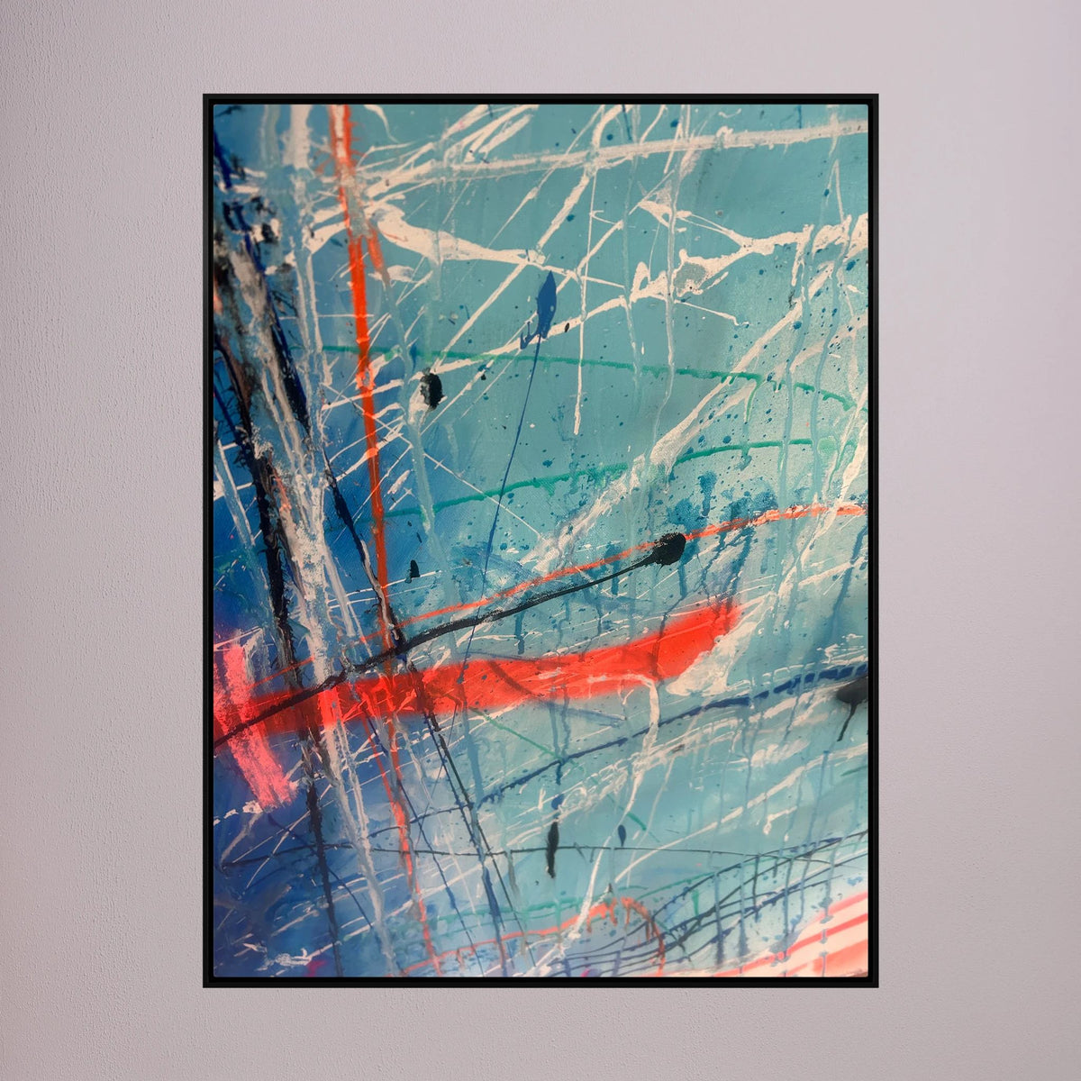  CROSSING PATHS (2024) CANVAS PRINT