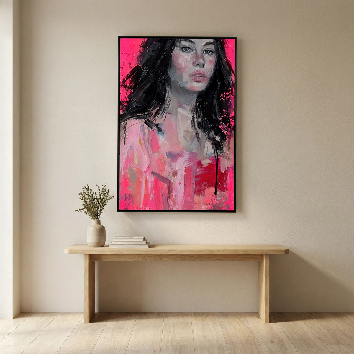 MAYA IN PINK & NOIR