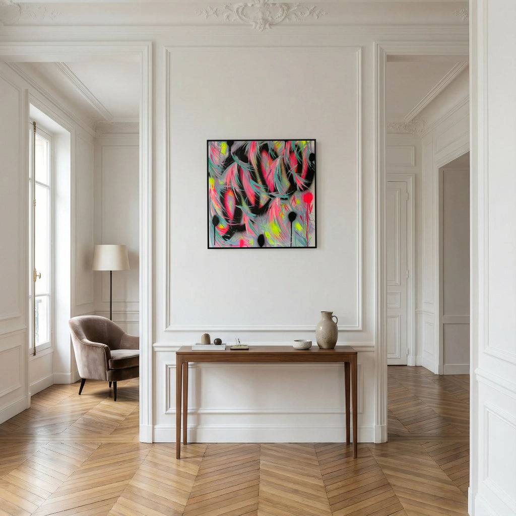 MUTED NOISE (2020) PRINT ON CANVAS  - Copy