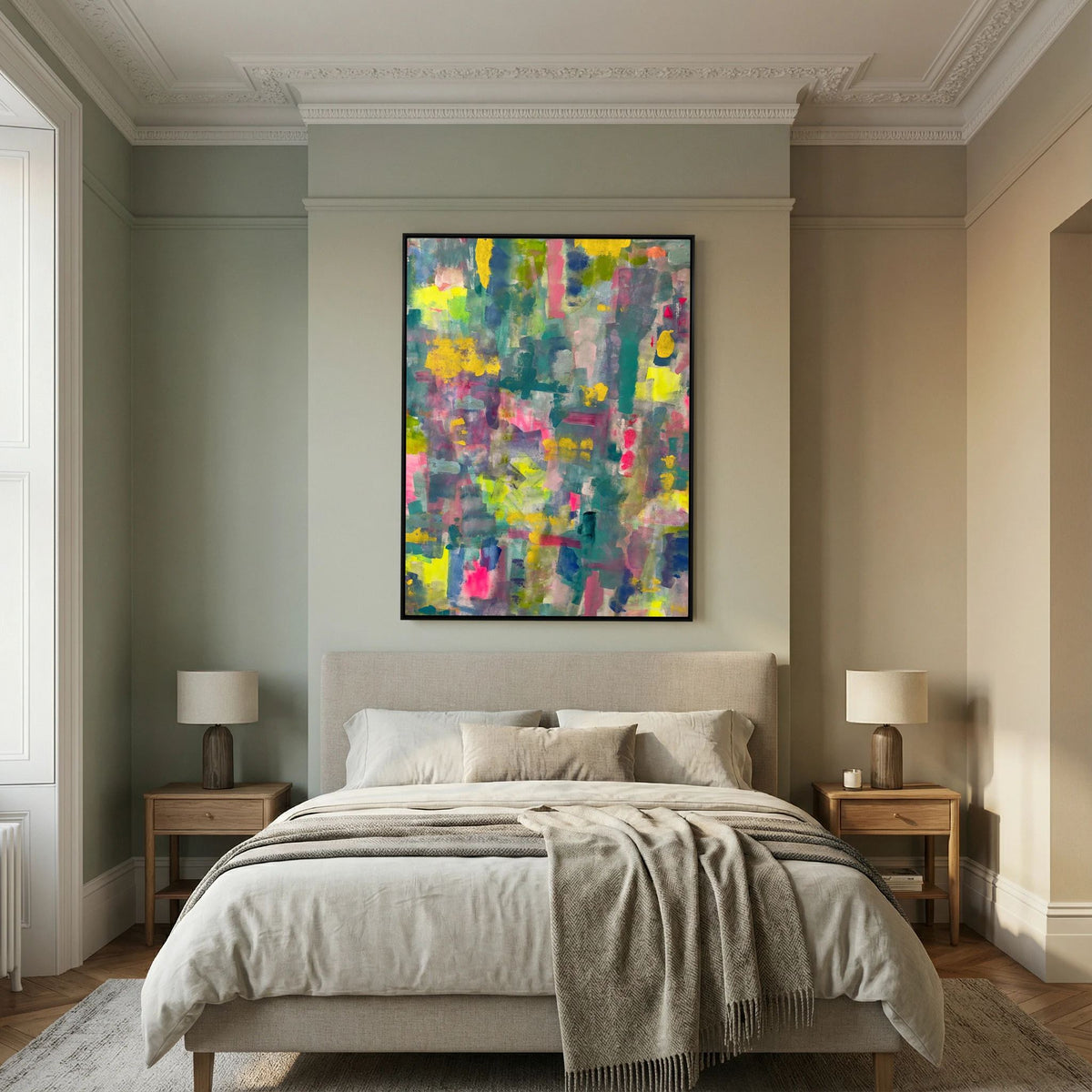 GARDEN IN SUMMER (2023) CANVAS PRINT   
