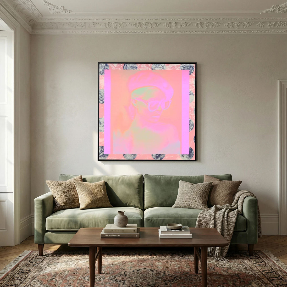TOILE DE JOUY Pink Flex