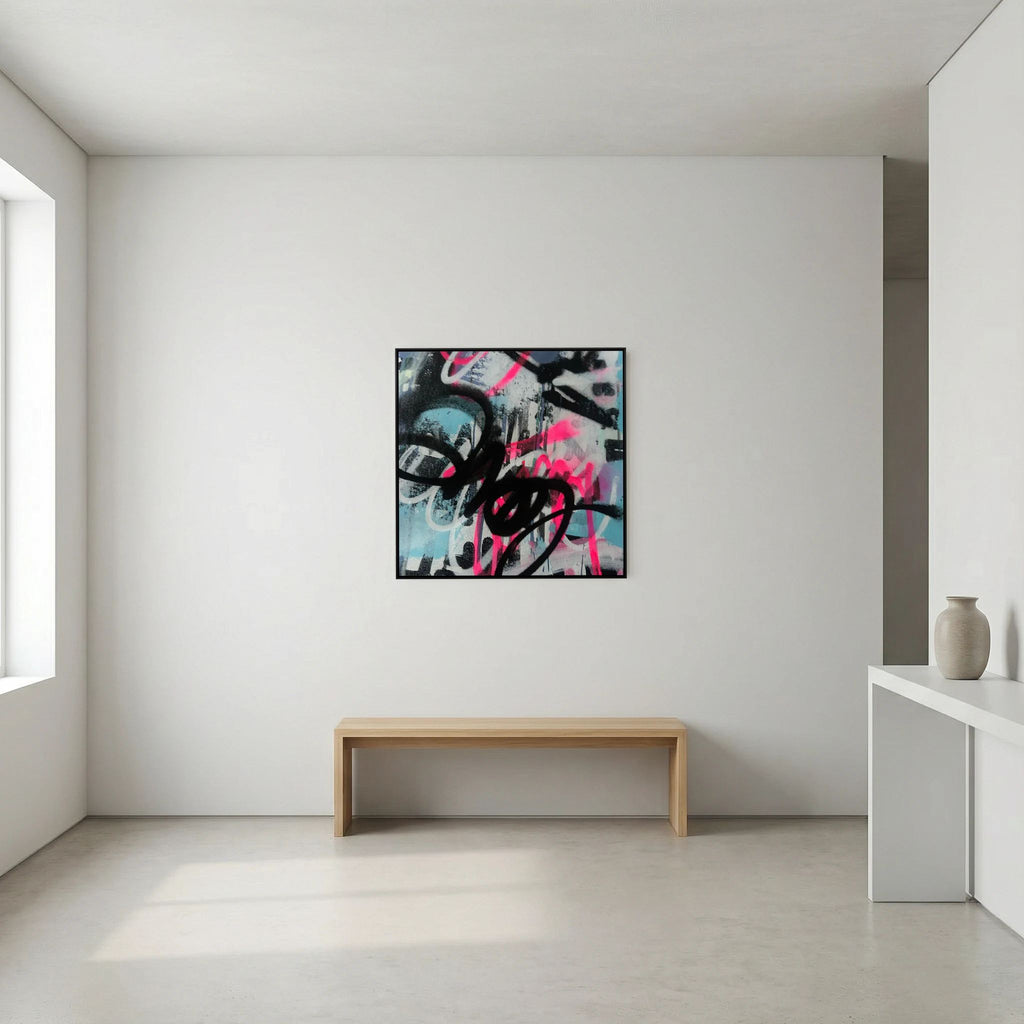 LOVE ON THE CANVAS PRINT ON CANVAS