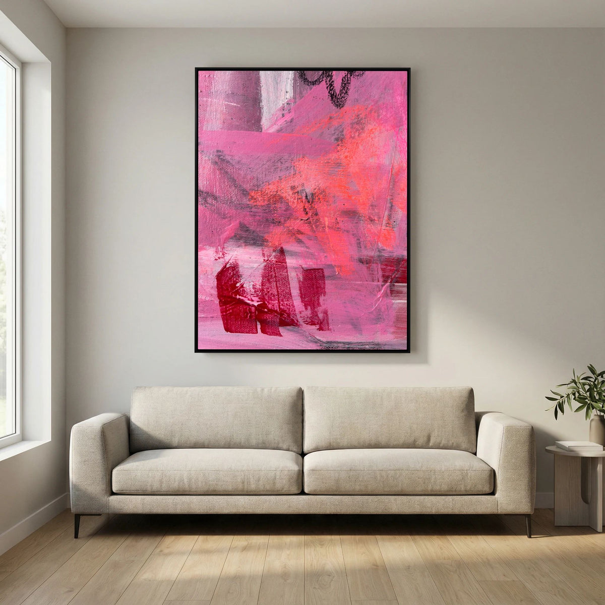 CRIMSON  (2024) CANVAS PRINT   