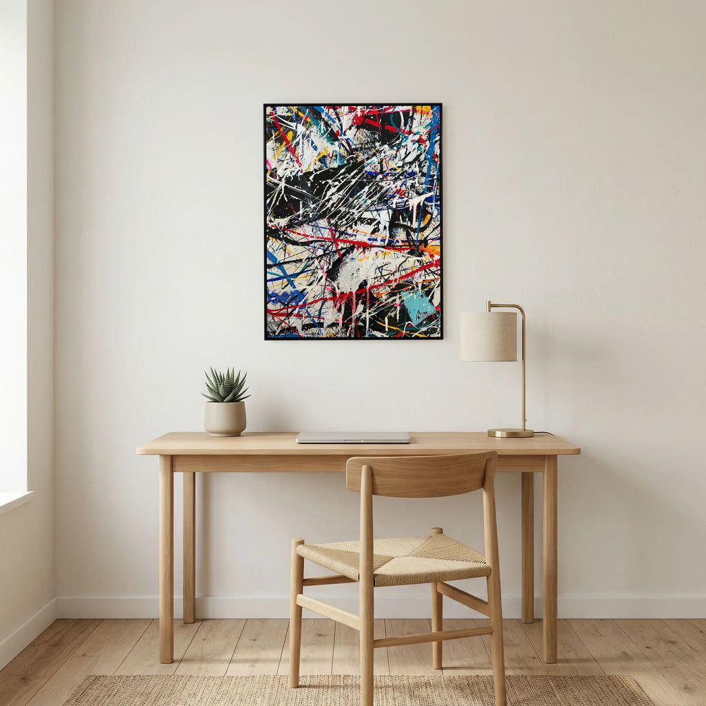 DESTRUCTION  (2024) CANVAS PRINT   