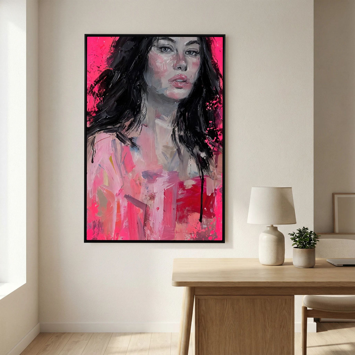 MAYA IN PINK & NOIR