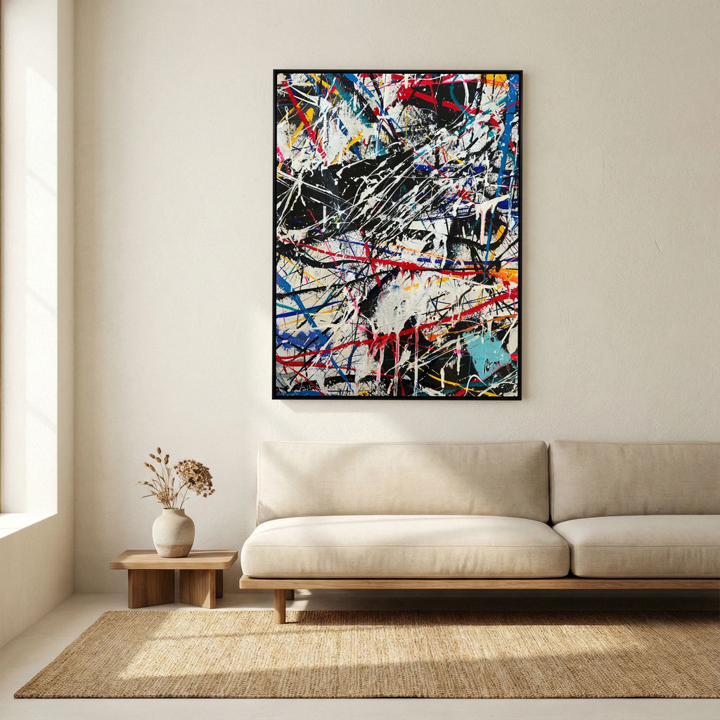 DESTRUCTION  (2024) CANVAS PRINT   