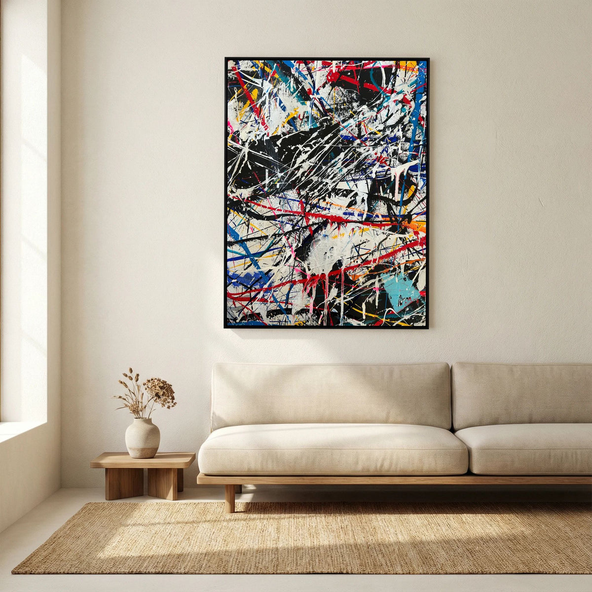 DESTRUCTION  (2024) CANVAS PRINT   