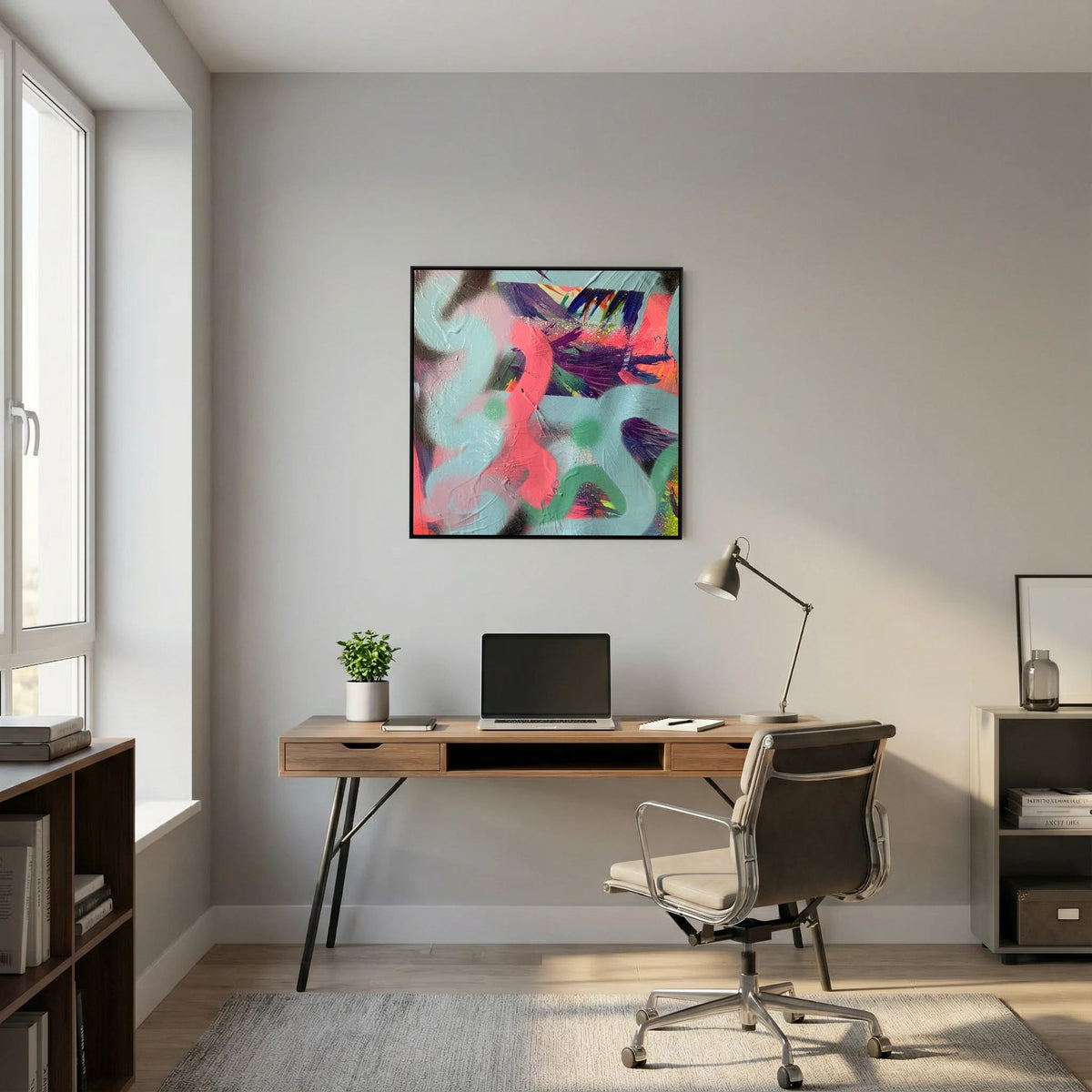 RIFT (2021) PRINT ON CANVAS  