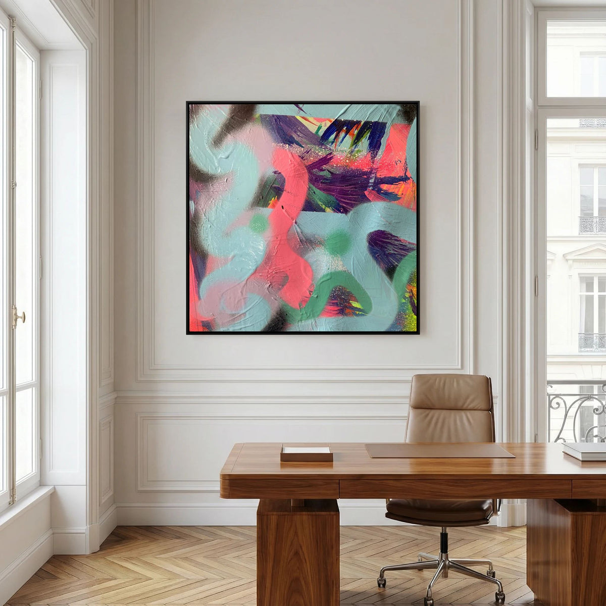 RIFT (2021) PRINT ON CANVAS  
