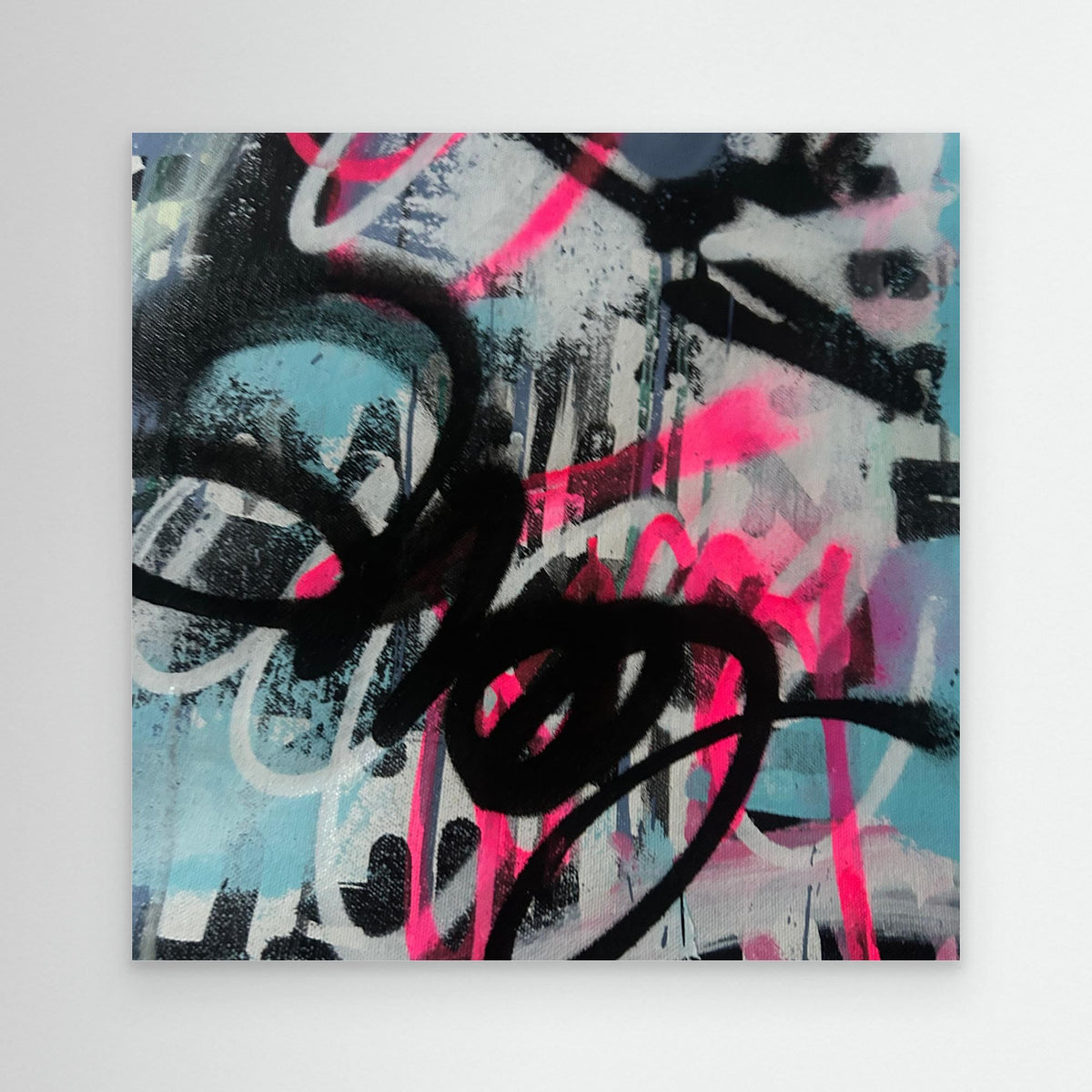 LOVE ON THE CANVAS PRINT ON CANVAS