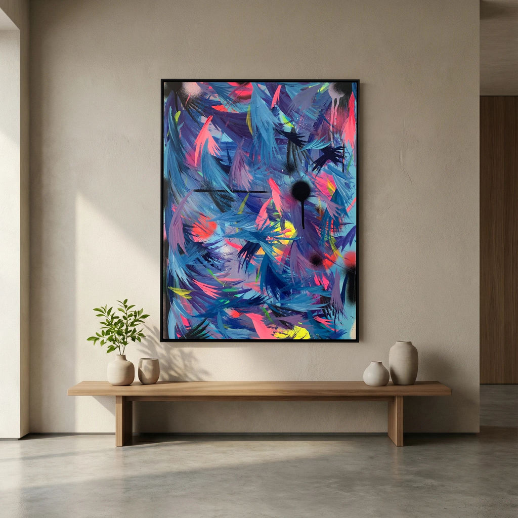 CYAN (2021) CANVAS PRINT  