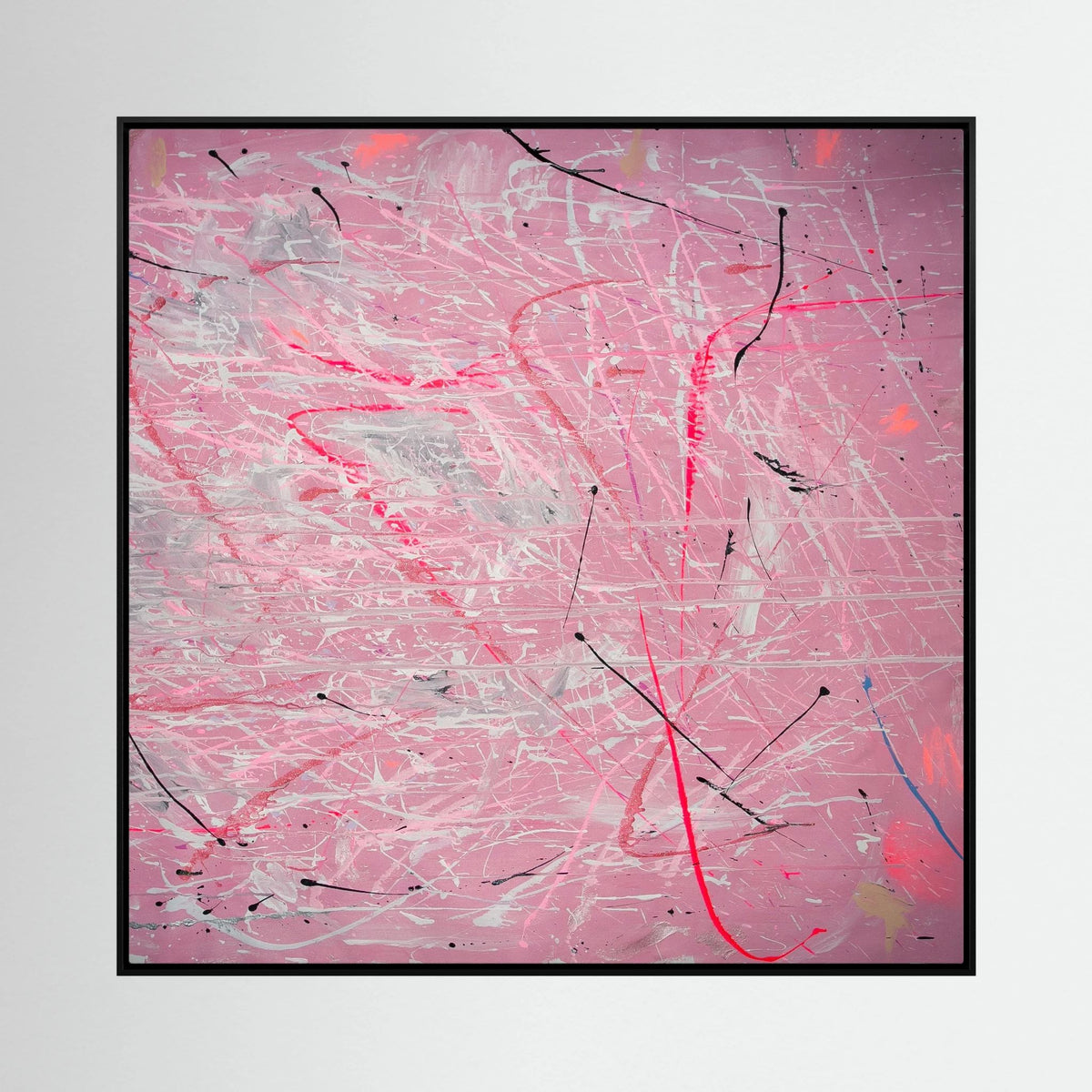 PAINT IN PINK (2024) PRINT ON CANVAS     