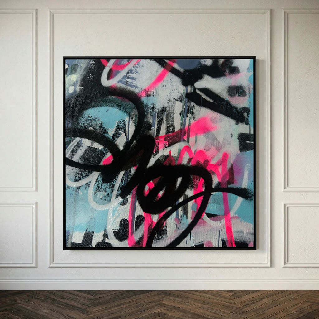LOVE ON THE CANVAS PRINT ON CANVAS