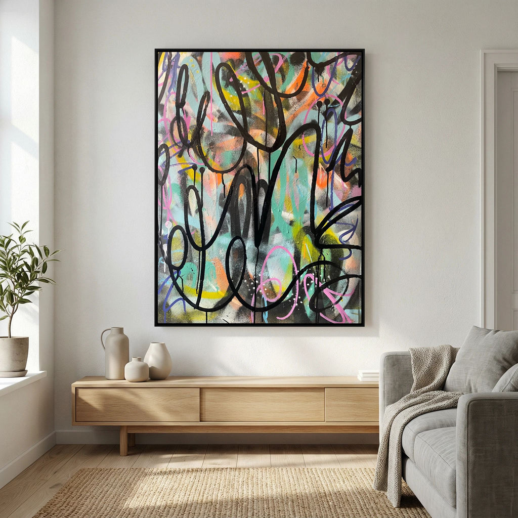 CHAOTIC (2022) CANVAS PRINT 