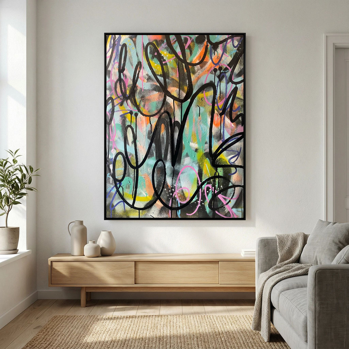 CHAOTIC (2022) CANVAS PRINT 