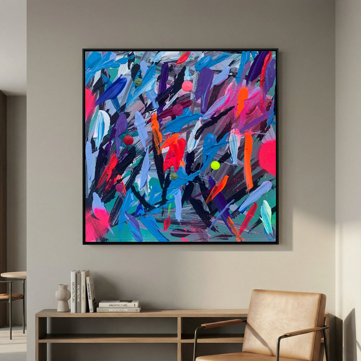 BLUE JAY (2020) PRINT ON CANVAS 