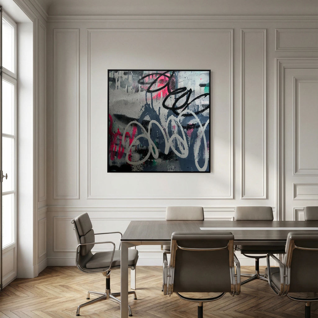 LOVE IN REVERSE PRINT ON CANVAS