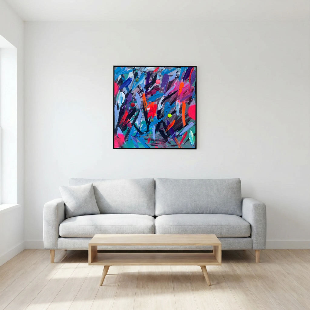 BLUE JAY (2020) PRINT ON CANVAS 