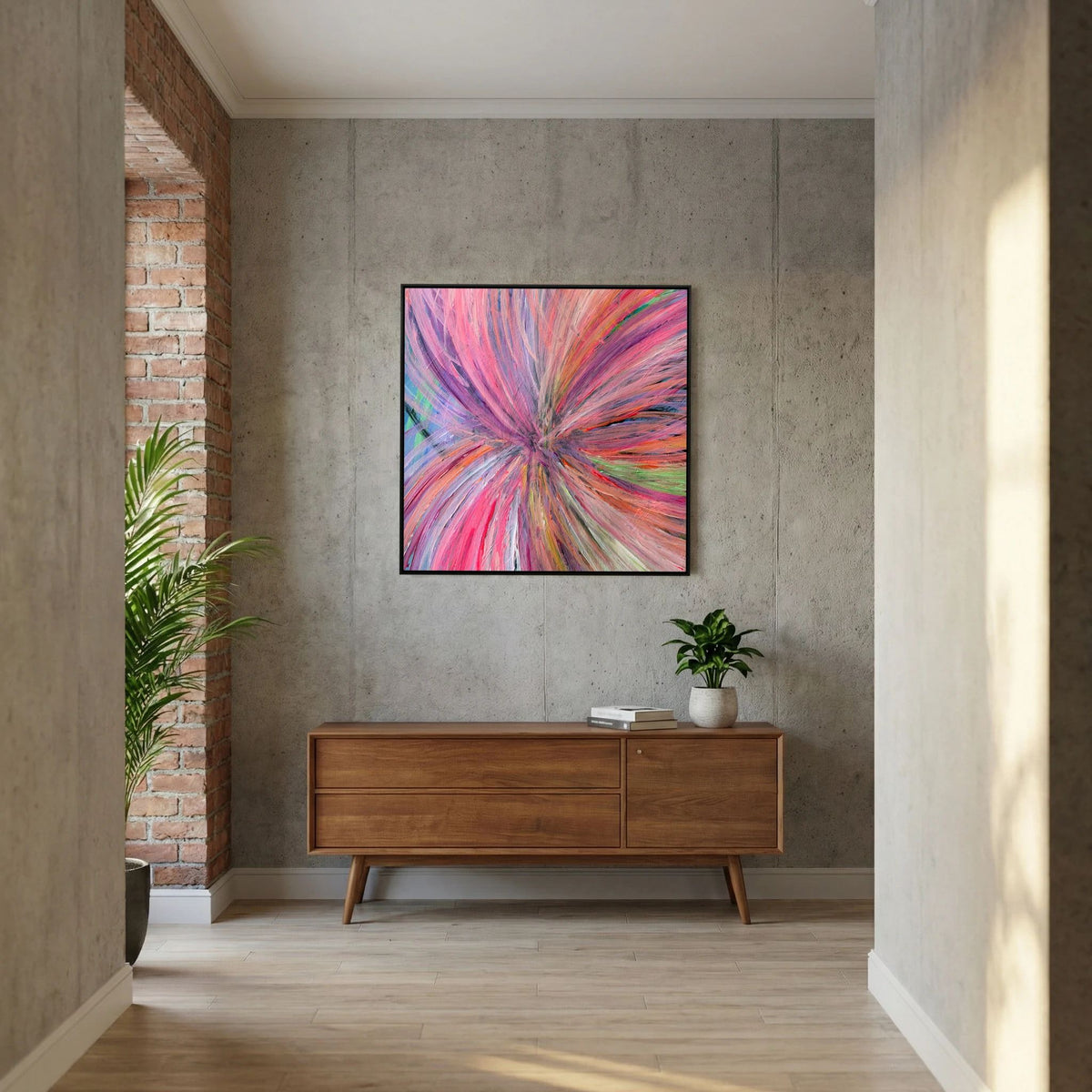 FIXATED (2020) PRINT ON CANVAS 