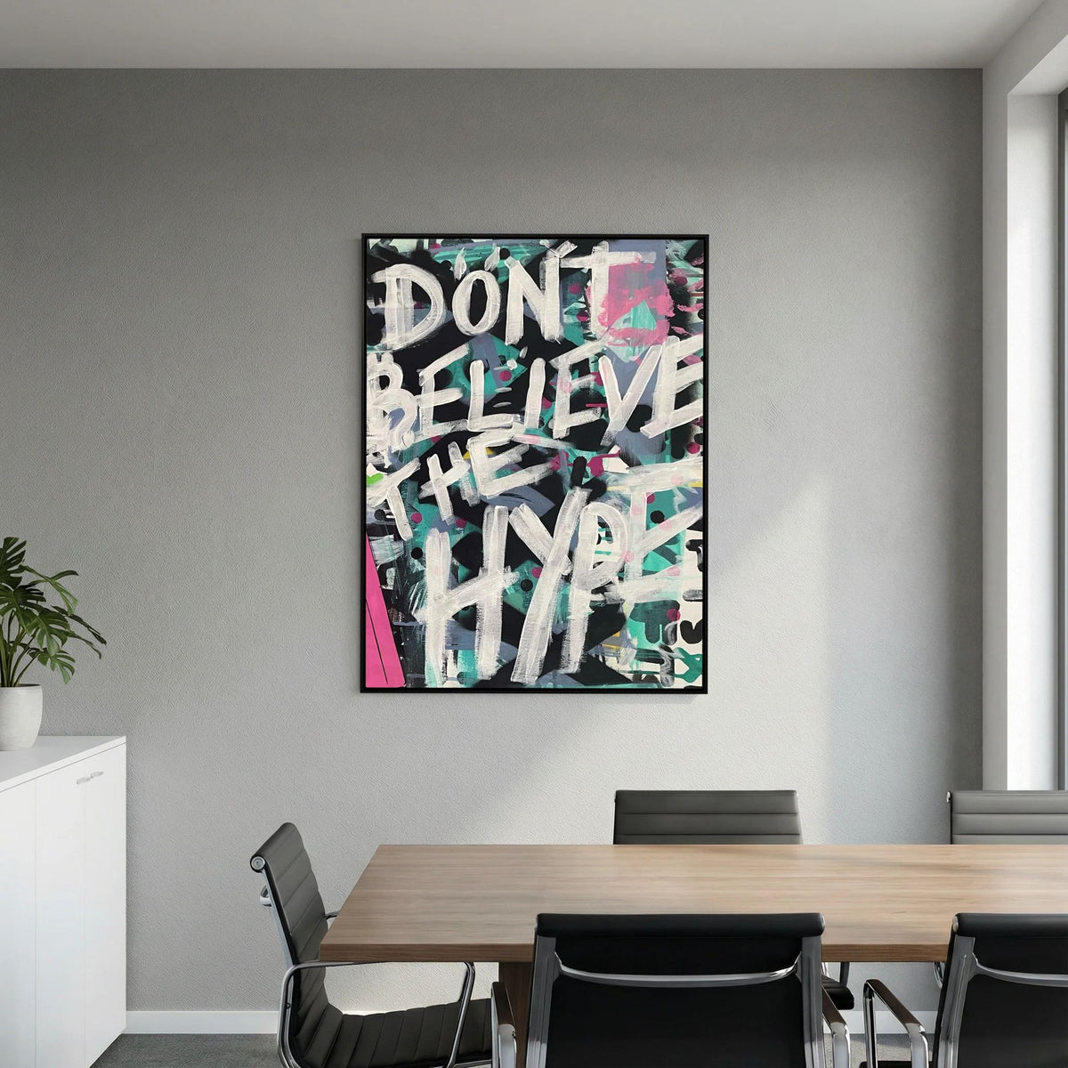 HYPE  (2023) CANVAS PRINT   