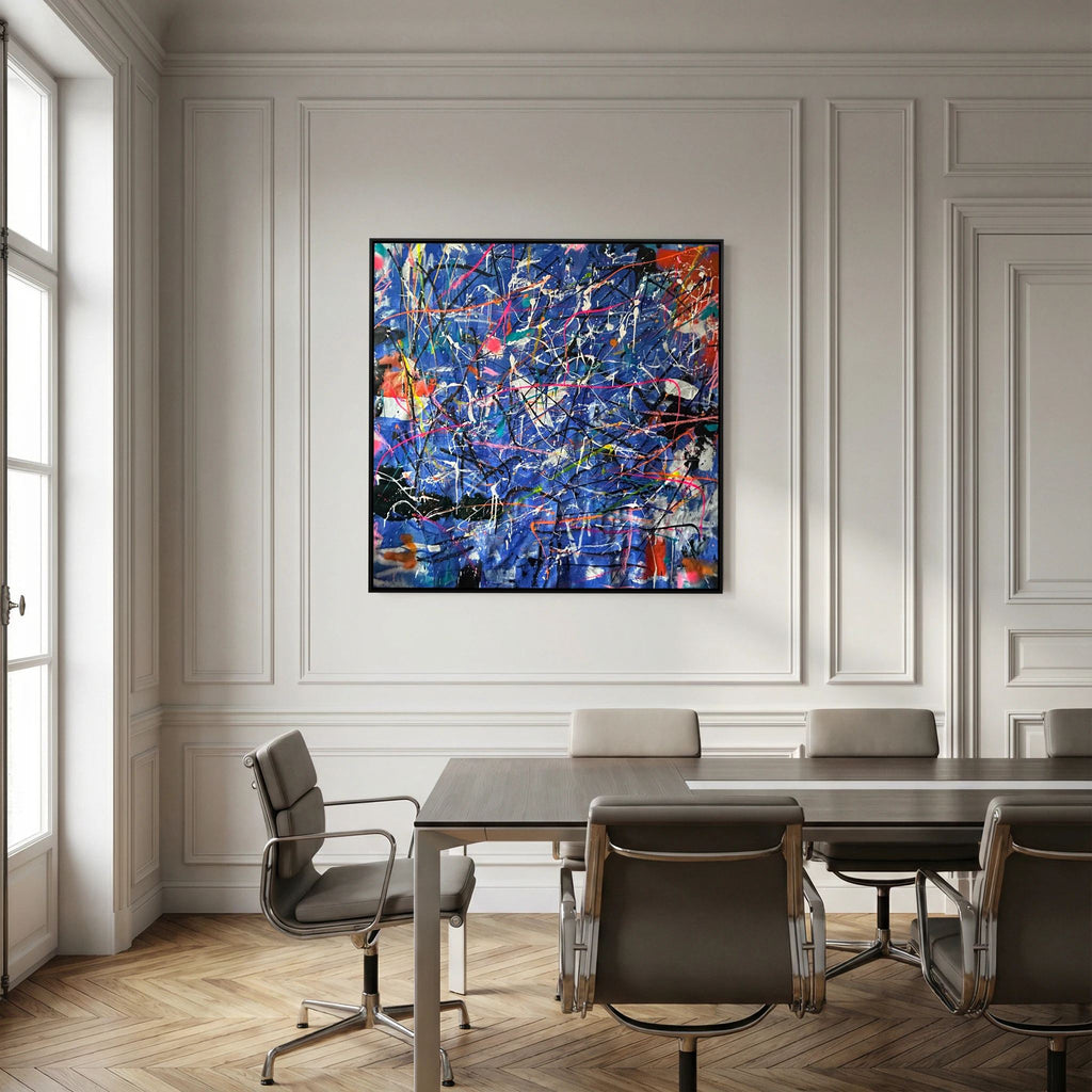 INDIGO (2024) PRINT ON CANVAS    